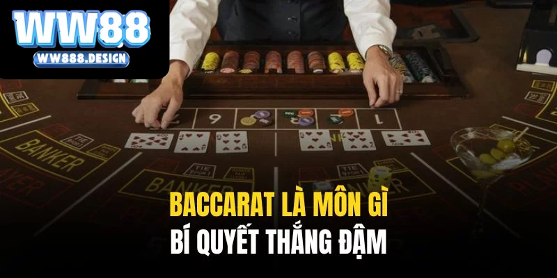 Baccarat là môn gì thường đi chung với keyword về chiến thuật hiệu quả